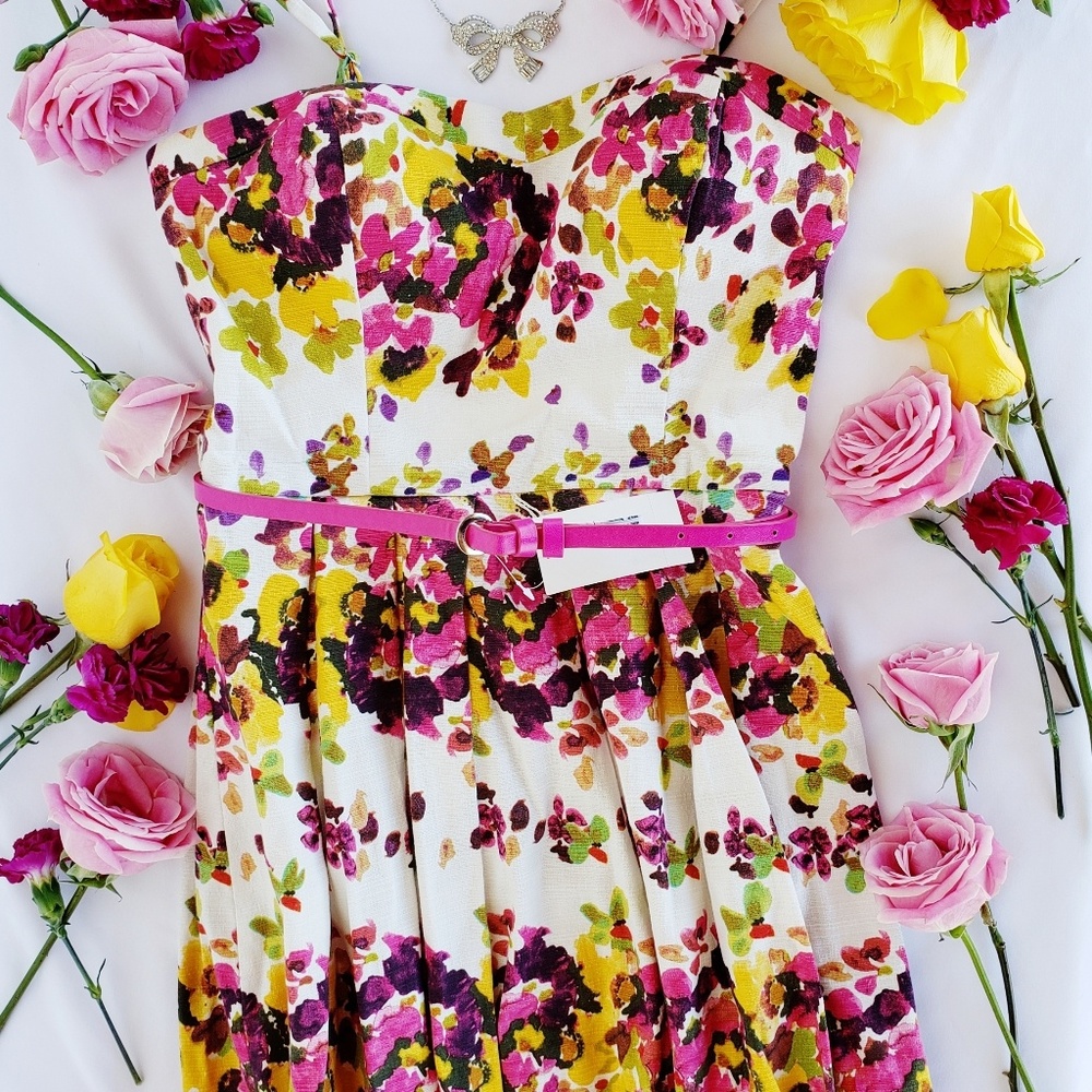 GUESS Floral Occasion Dress